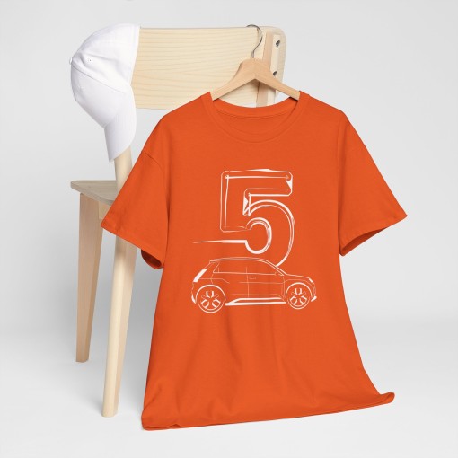GIVE ME 5 Tshirt homme silhouette avec nouvelle RENAULT 5 E-Tech