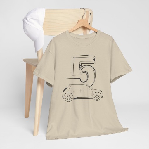 GIVE ME 5 Männer T-Shirt mit RENAULT 5 E-Tech silhouette