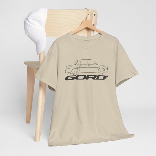 R8 GORDINI silhouette Männer T-Shirt mit Renault 8