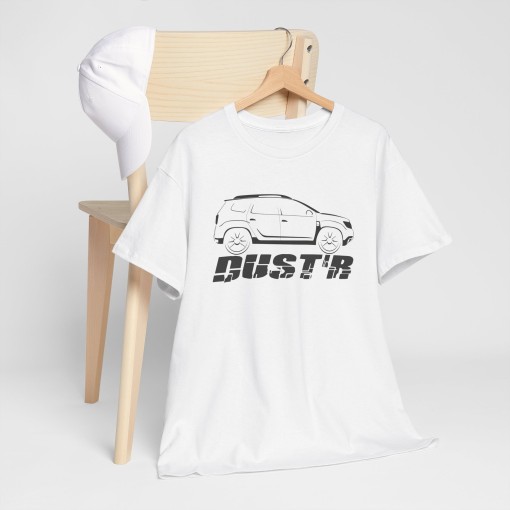 DUSTER Tshirt homme avec silhouette de Dacia Duster 2