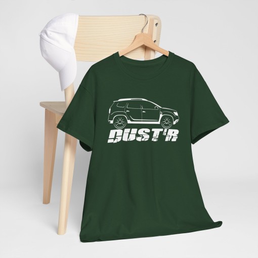 DUSTER Tshirt homme avec silhouette de Dacia Duster 2