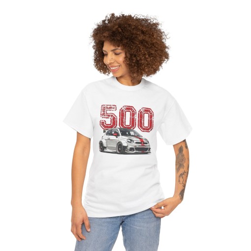 500 ABARTH WIDE BODY T-shirt homme avec Fiat 500