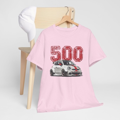 500 ABARTH WIDE BODY T-shirt homme avec Fiat 500