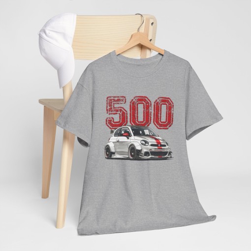 500 ABARTH WIDE BODY T-shirt homme avec Fiat 500