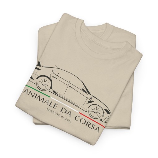 GIULIA GTA Animale de Corsa silhouette Men Tshirt with Alfa Romeo Giulia