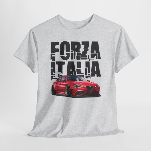 GIULIA GTA FORZA ITALIA men’s T-shirt for Alfa Romeo enthusiasts