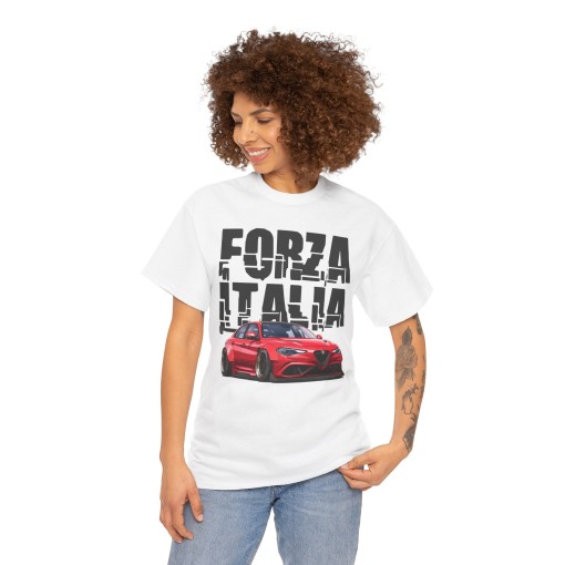 GIULIA GTA FORZA ITALIA T-shirt homme pour les passionnés d'Alfa Romeo