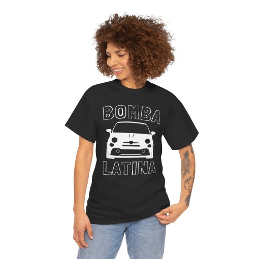 500 ABARTH BOMBA LATINA T-shirt homme avec Fiat 500