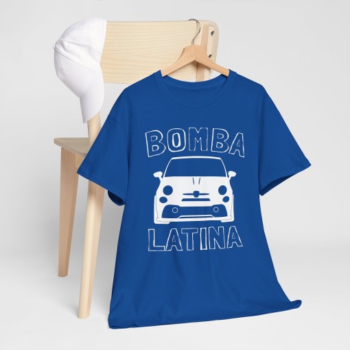 500 ABARTH BOMBA LATINA Männer T-Shirt mit Fiat 500