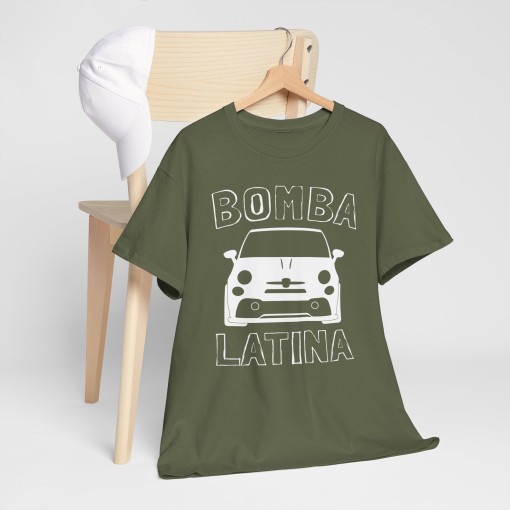 500 ABARTH BOMBA LATINA T-shirt homme avec Fiat 500