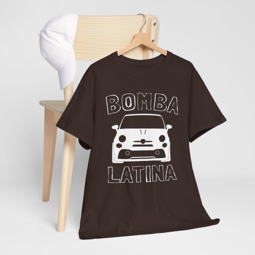 500 ABARTH BOMBA LATINA T-shirt homme avec Fiat 500