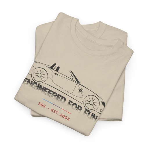 Men’s BMW Z4 E85 Silhouette T-Shirt – Engineered for Fun Design