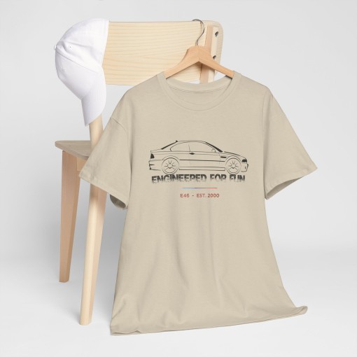 T-shirt silhouette BMW M3 e46 Coupe pour homme - Design Engineered for Fun