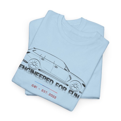 Men’s BMW M3 G81 Touring Silhouette T-Shirt – Engineered for Fun Design