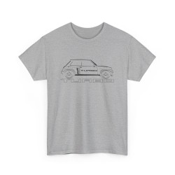 RENAULT R5 TURBO silhouette Männer T-Shirt