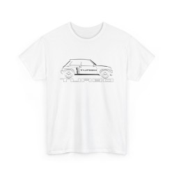 RENAULT R5 TURBO silhouette Männer T-Shirt