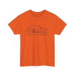 RENAULT R5 TURBO silhouette Männer T-Shirt