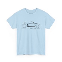 RENAULT R5 TURBO Tshirt homme silhouette