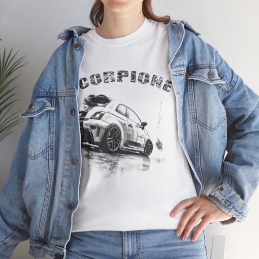 FIAT 500 Abarth Scorpione – Unisex T-shirt for men and women – Designer-style graphics