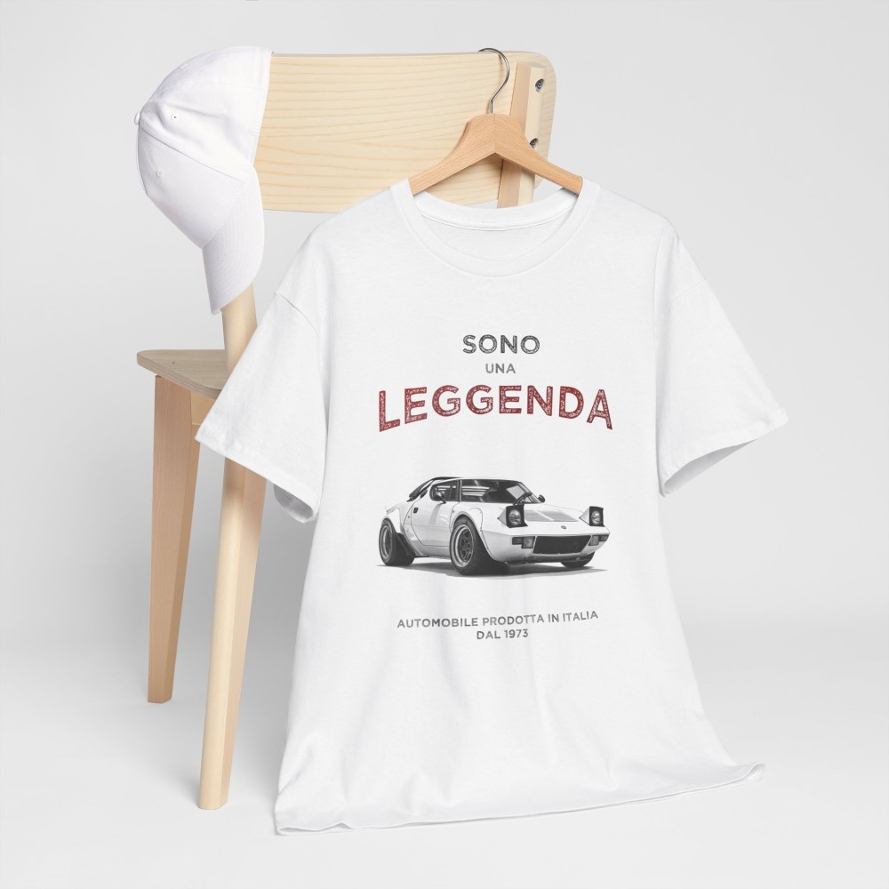 LANCIA Stratos Sono una Leggenda - T-shirt mixte pour homme et femme - Graphisme style designer