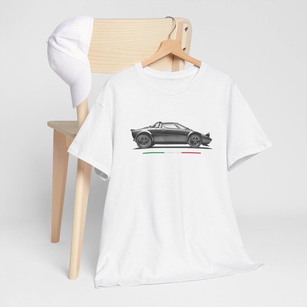 LANCIA Stratos Scuderia Italia – Unisex-T-Shirt für Männer und Frauen – Grafikdesign im Designer