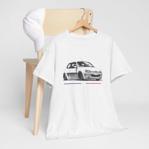 CITROEN Saxo VTS Sportive - T-shirt mixte pour homme et femme - Graphisme style designer