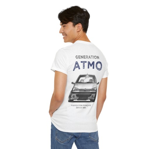 CITROEN Saxo VTS Generation Atmo - T-shirt mixte pour homme et femme - Graphisme style designer