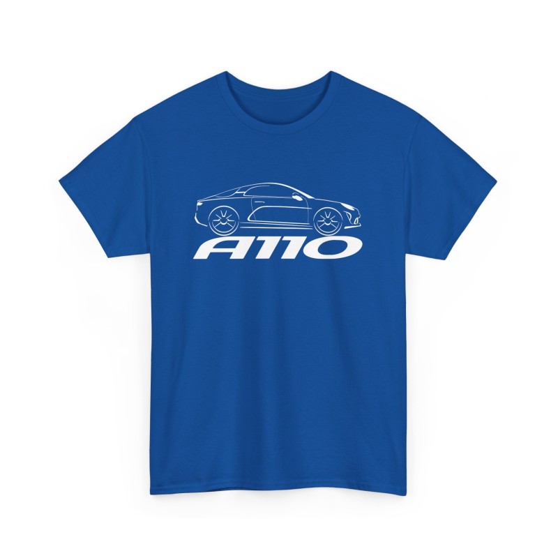 A110 S R GT silhouette Alpine A110 Maglietta uomo