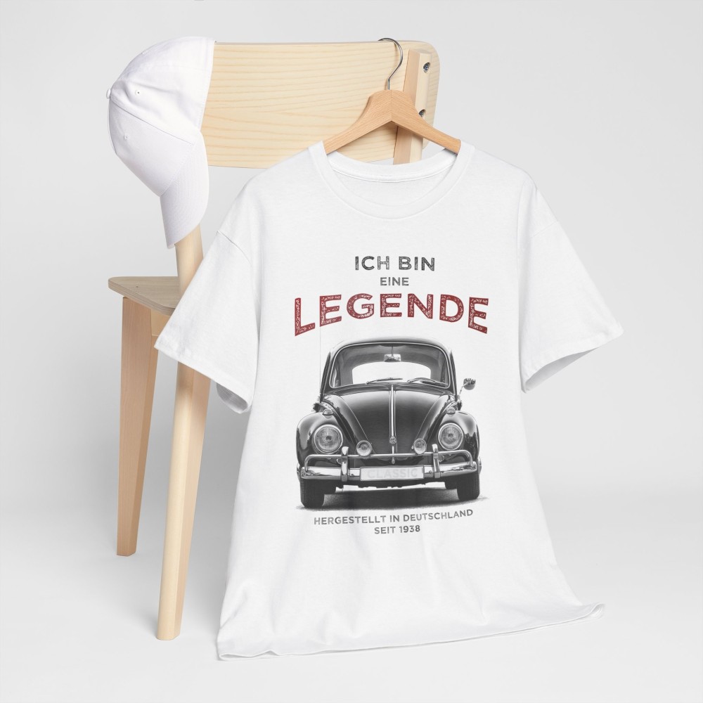VW BEETLE Ich bin eine Legende – Unisex T-shirt for men and women – Designer-style graphics