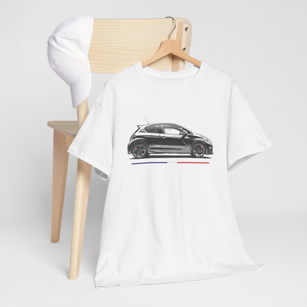 PEUGEOT 208 GTi Sportive – Unisex T-shirt for men and women – Designer-style graphics