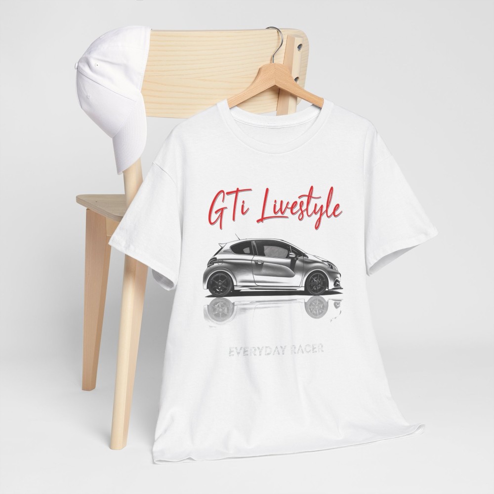 PEUGEOT 208 GTi Livestyle – Unisex T-shirt for men and women – Designer-style graphics
