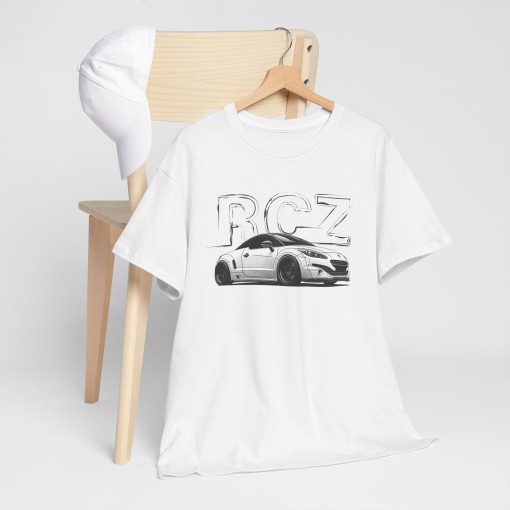 PEUGEOT RCZ DRAFT - T-shirt mixte pour homme et femme - Graphisme style designer
