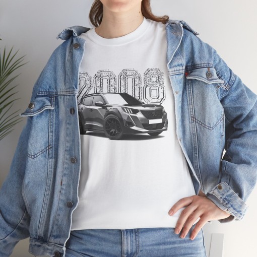 PEUGEOT 2008 SPORT – Unisex T-shirt for men and women – Designer-style graphics