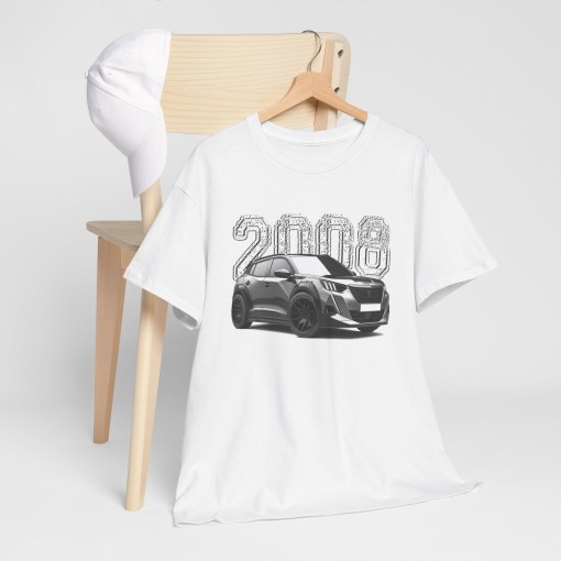 PEUGEOT 2008 SPORT – Unisex T-shirt for men and women – Designer-style graphics