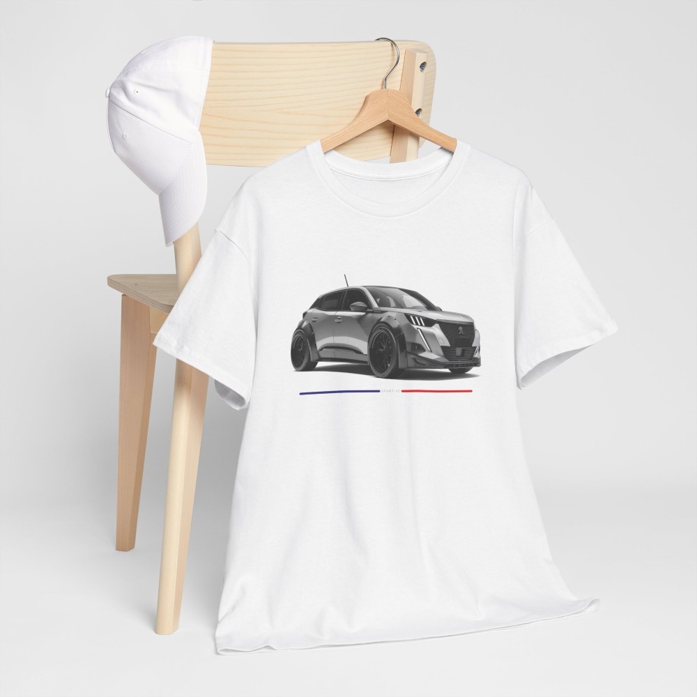 PEUGEOT 2008 SPORTIVE – Unisex T-shirt for men and women – Designer-style graphics