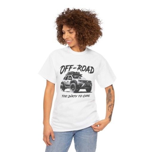DACIA DUSTER OFF-ROAD – T-shirt unisex per uomo e donna – Grafica in stile designer