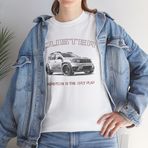 DACIA DUSTER ADVENTURE – T-shirt unisex per uomo e donna – Grafica in stile designer