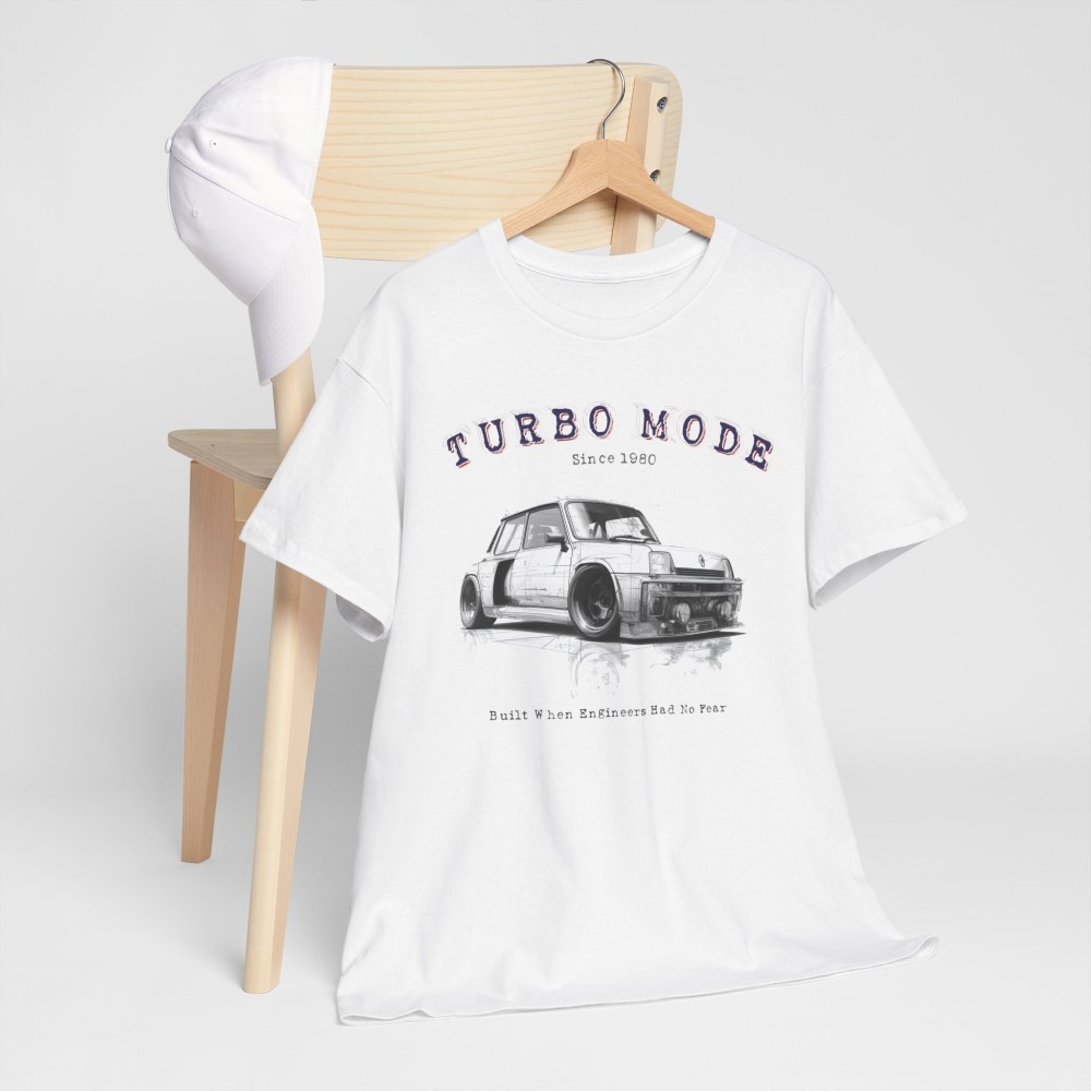 RENAULT 5 TURBO MODE – Unisex T-shirt for men and women – Designer-style graphics