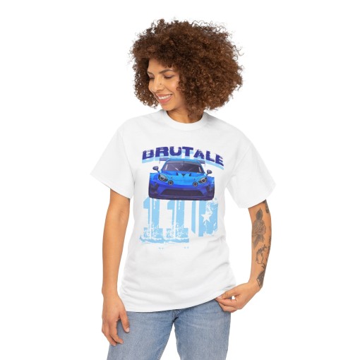 110 BRUTALE Men Tshirt with ALPINE A110 R