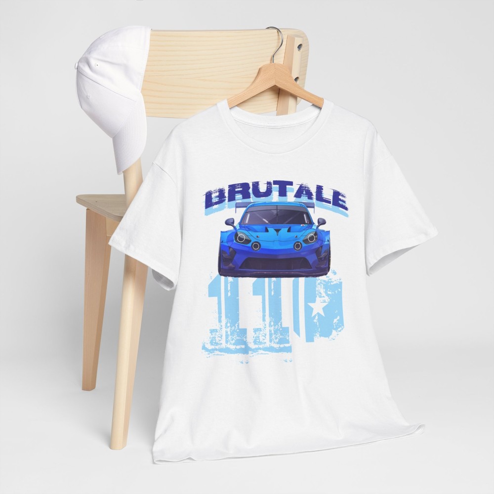 110 BRUTALE Men Tshirt with ALPINE A110 R