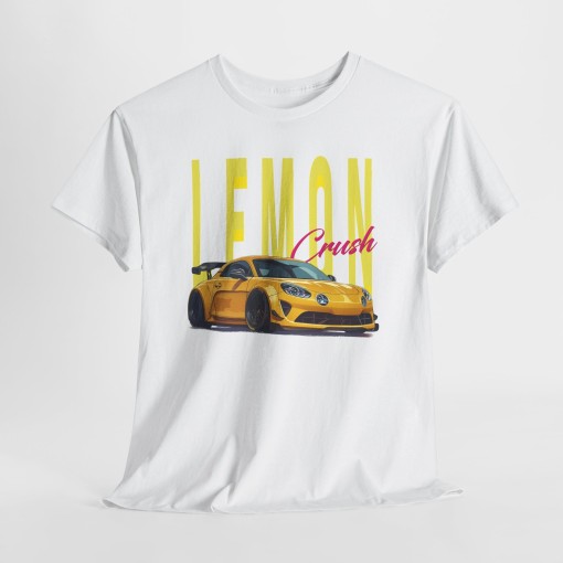 A110 LEMON CRUSH Men Tshirt with ALPINE A110 R