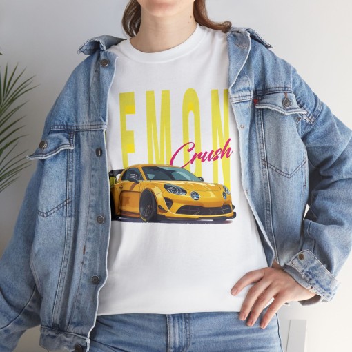 A110 LEMON CRUSH Men Tshirt with ALPINE A110 R