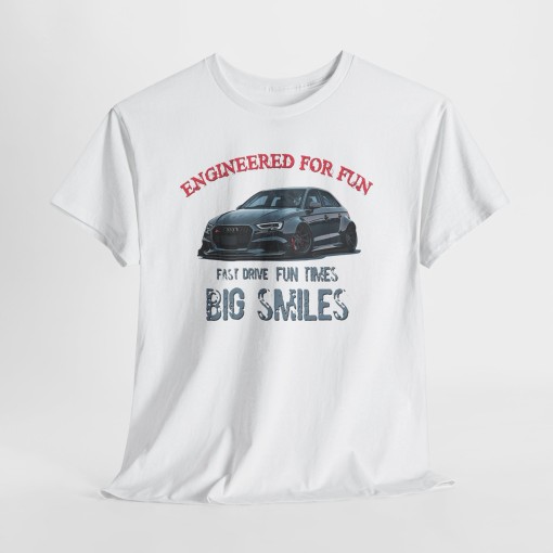 AUDI RS 3 Big Smiles Herren-T-Shirt für Audi-Fans