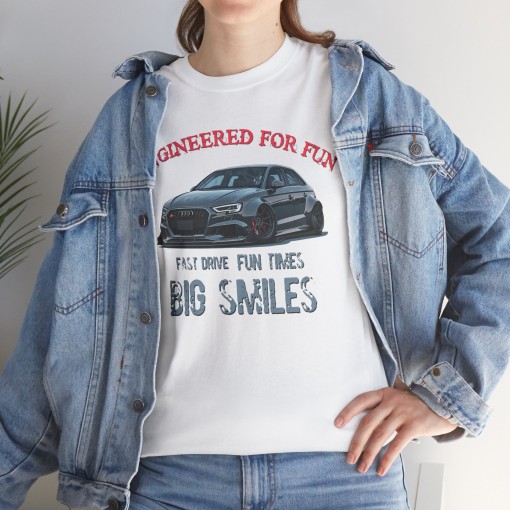 AUDI RS 3 Big Smiles Herren-T-Shirt für Audi-Fans