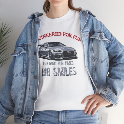AUDI RS 5 Big Smiles T-shirt homme pour les passionnés de AUDI