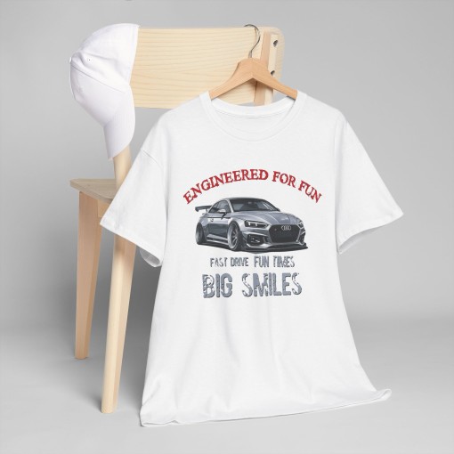 AUDI RS 5 Big Smiles T-shirt homme pour les passionnés de AUDI