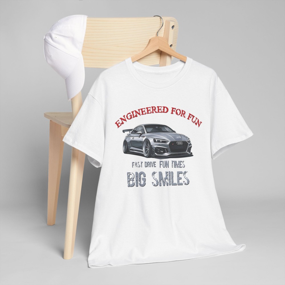 AUDI RS 5 Big Smiles T-shirt homme pour les passionnés de AUDI