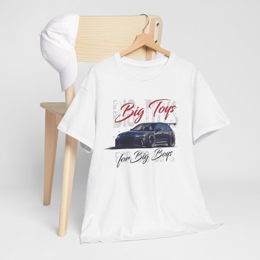 AUDI RS 6 AVANT Big Toys T-shirt da uomo per gli appassionati di Audi