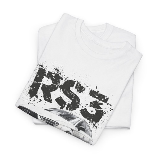 AUDI RS 3 Engineered for Fun Herren-T-Shirt für Audi-Fans