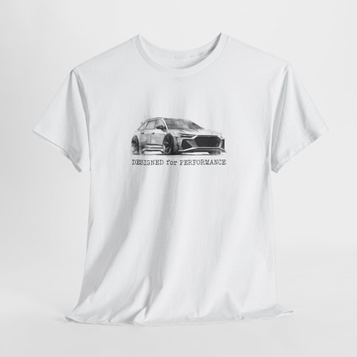 AUDI RS 6 AVANT Designed for Performannce Herren-T-Shirt für Audi-Fans